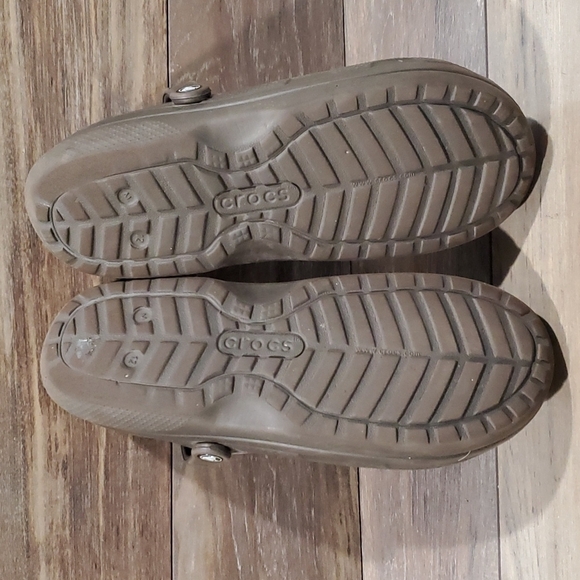 Crocs Men Comfort Insulated lined clogs sz 12 shoes - Picture 10 of 11